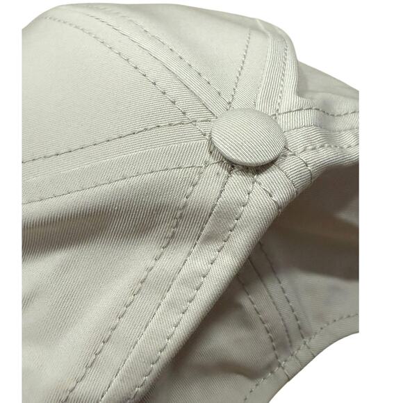 Celine Triomphe Baseball Hat Cap Womens Logo Medium M 56-60 Vanilla - Picture 6 of 9